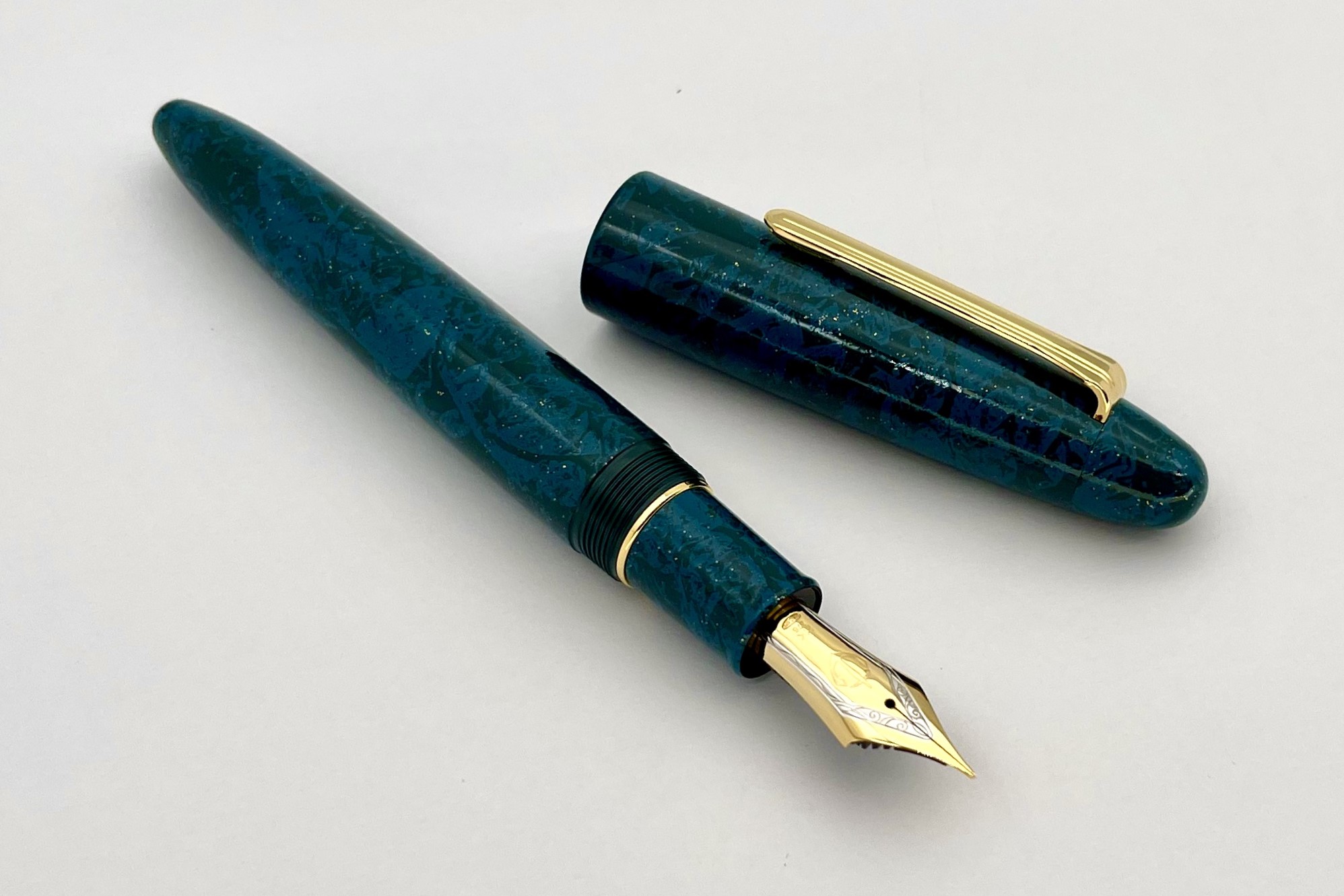 SailorBespokeKOPIroMiyabiRanPekiTealTurquoiseFP_B